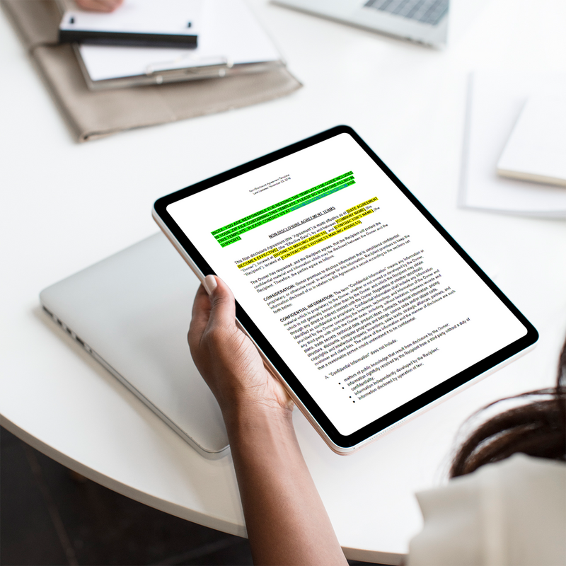 Non-Disclosure (NDA) Agreement - The Contract Shop™