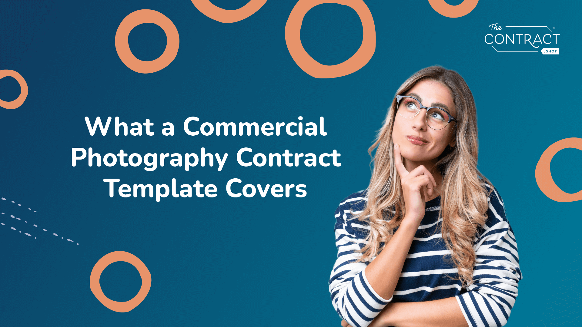 What a commercial photography contract template covers