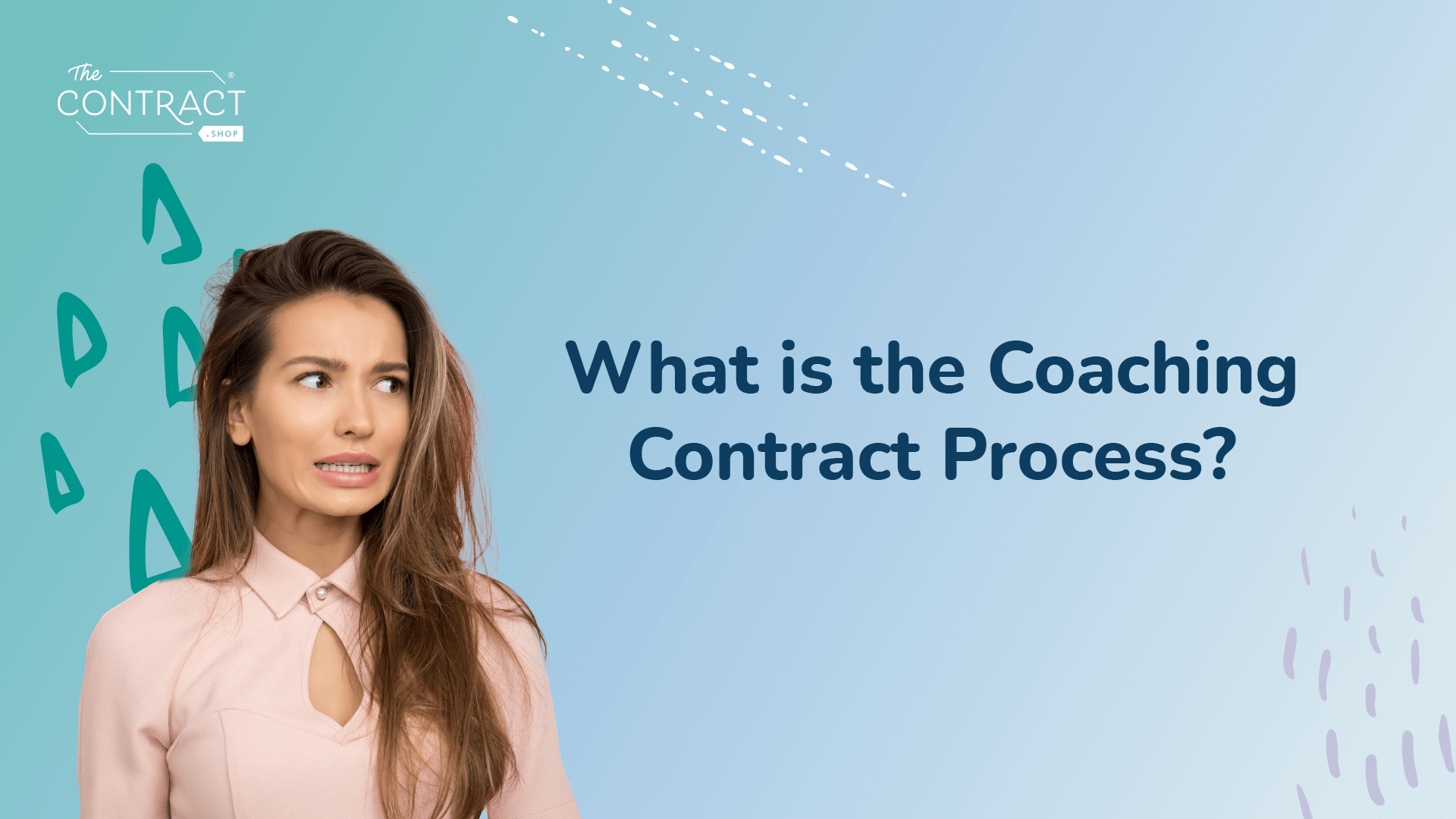 What Is The Coaching Contract Process? - The Contract Shop®