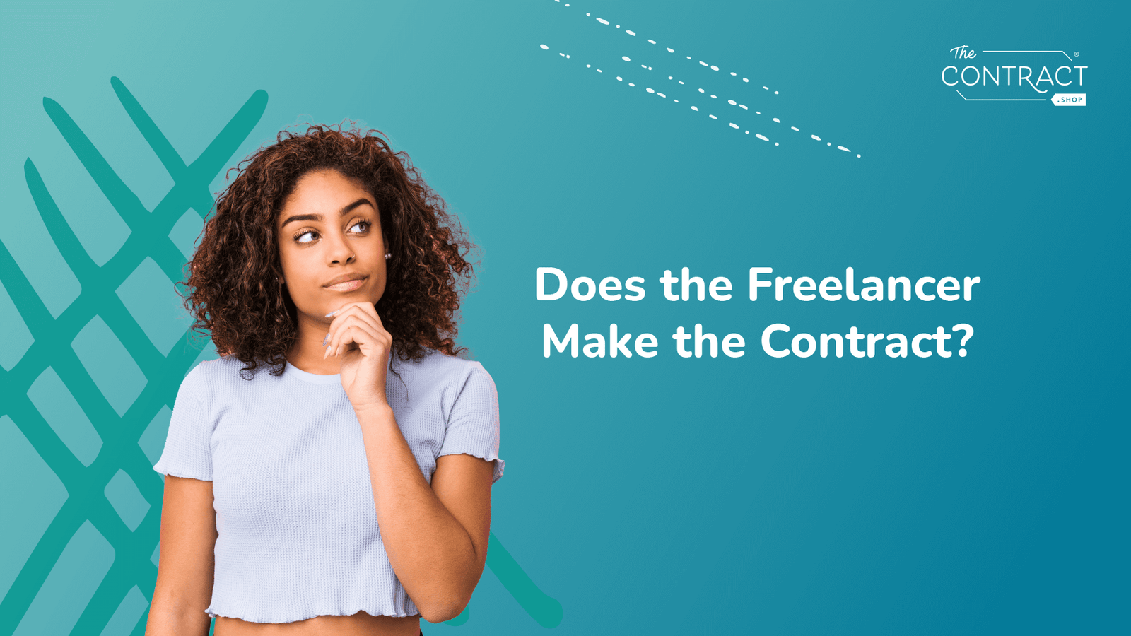 Does the Freelancer Make the Contract?