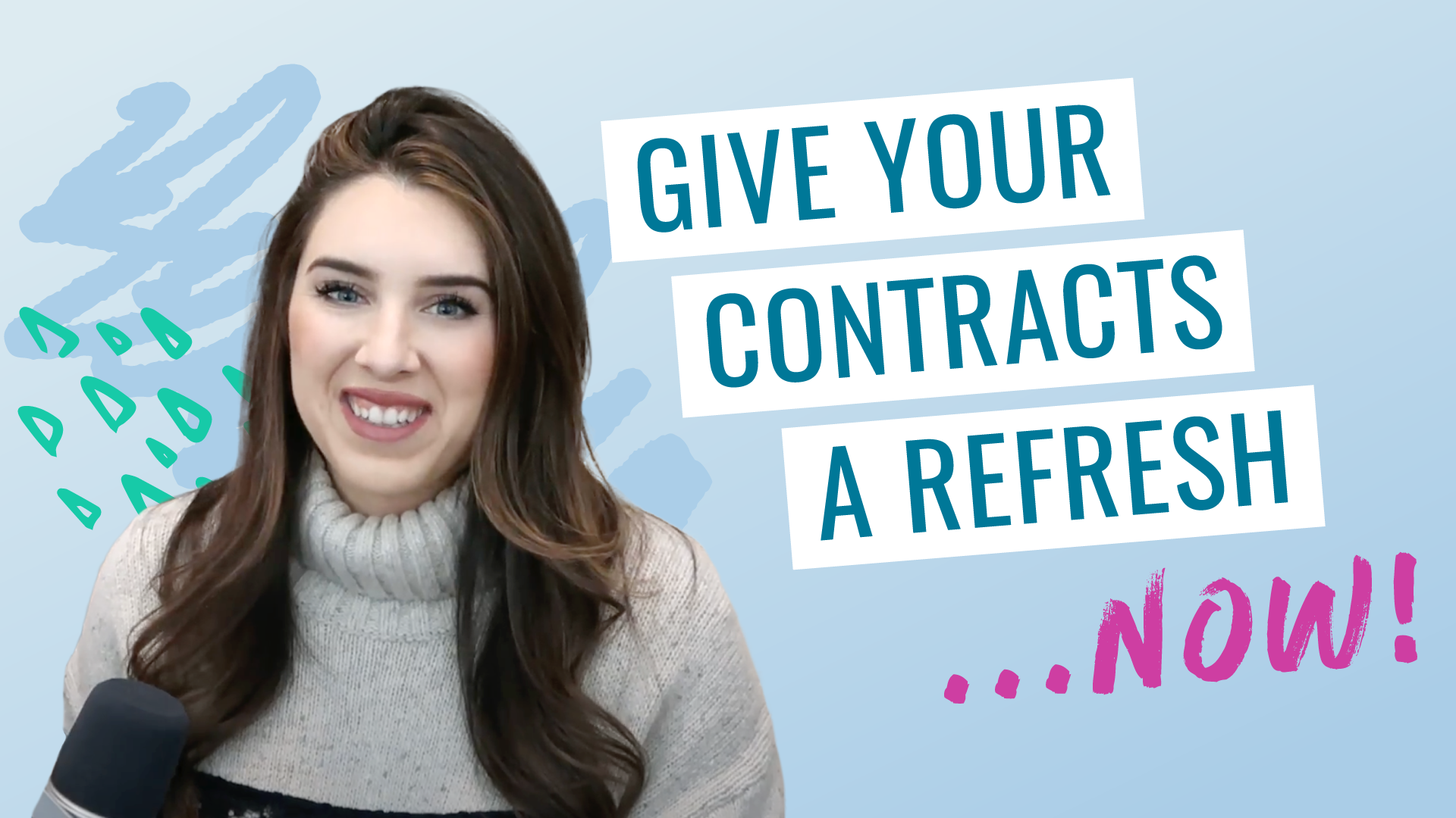 give your contracts a refresh... NOW