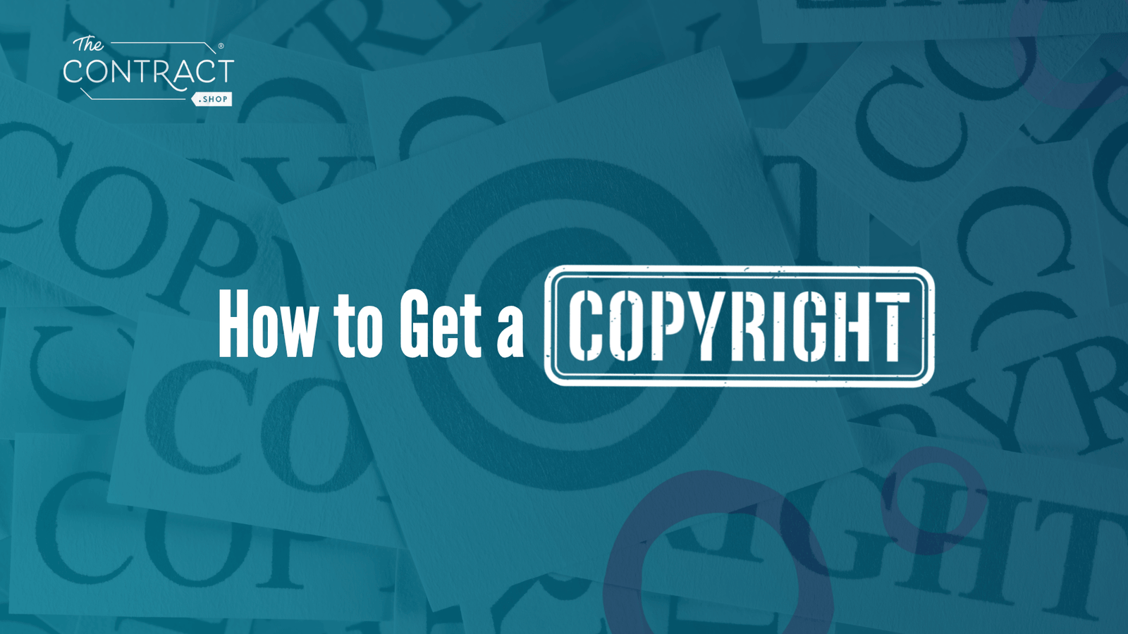 How to get a copyright