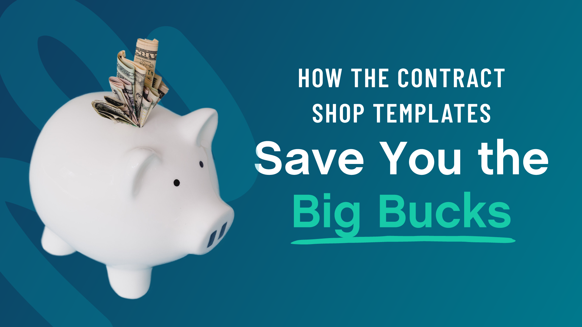 How the Contract Shop Templates Save You the Big Bucks