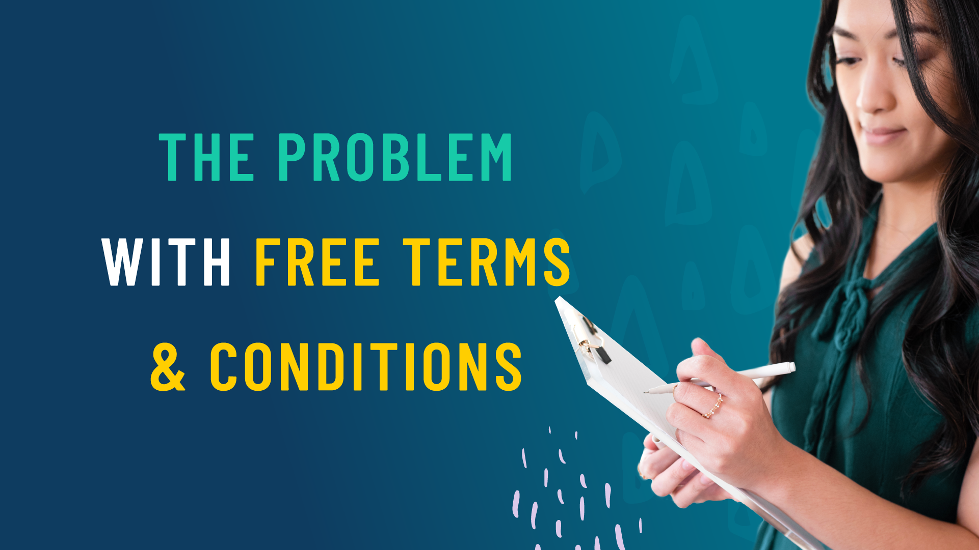 The Problem With Free Terms and Conditions | The Contract Shop®