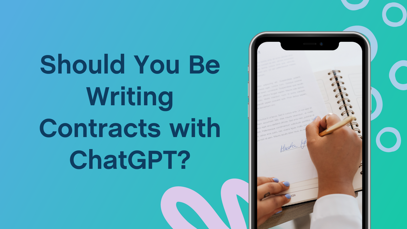 Should You Be Writing Contracts with ChatGPT?