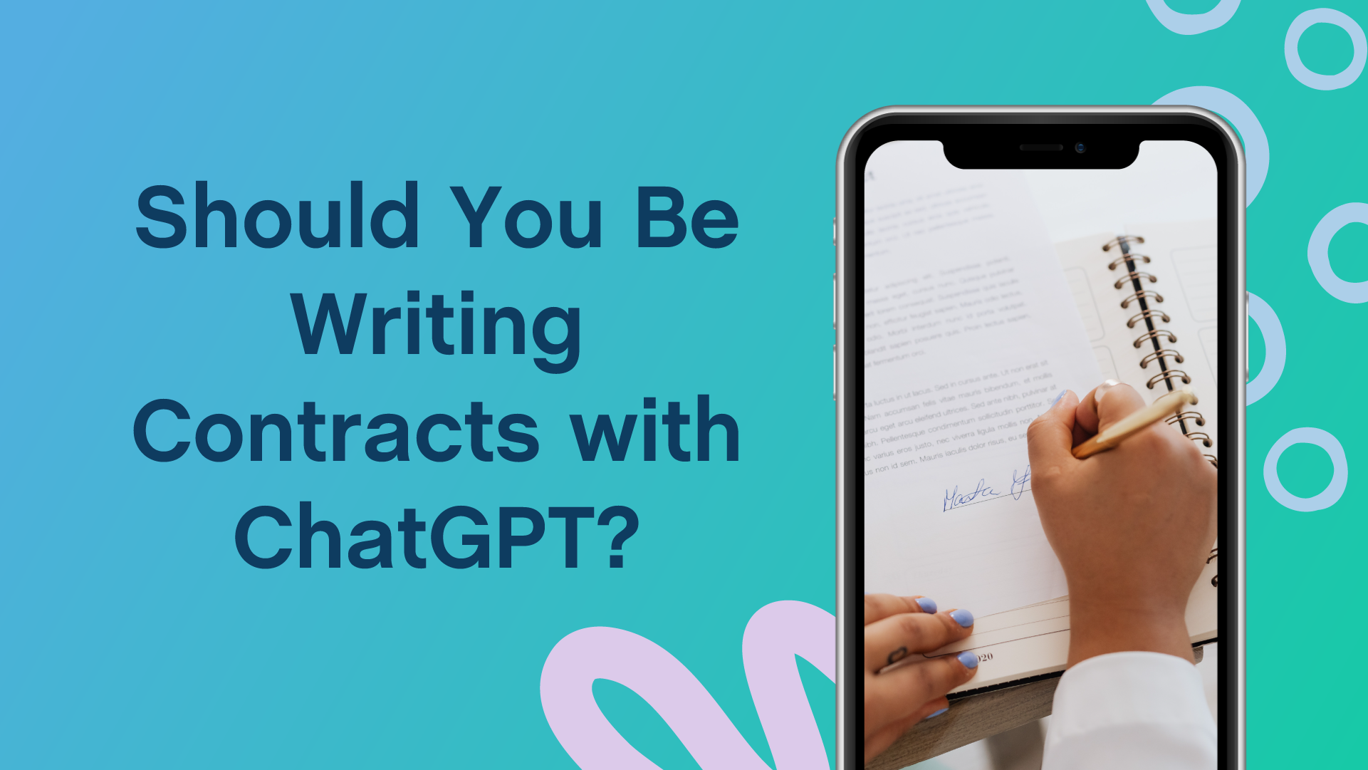 Should You Be Writing Contracts with ChatGPT?