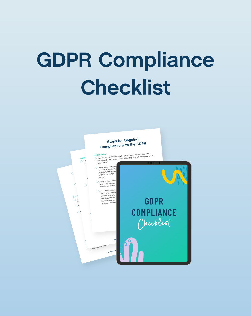 GDPR Compliance Checklist - The Contract Shop®