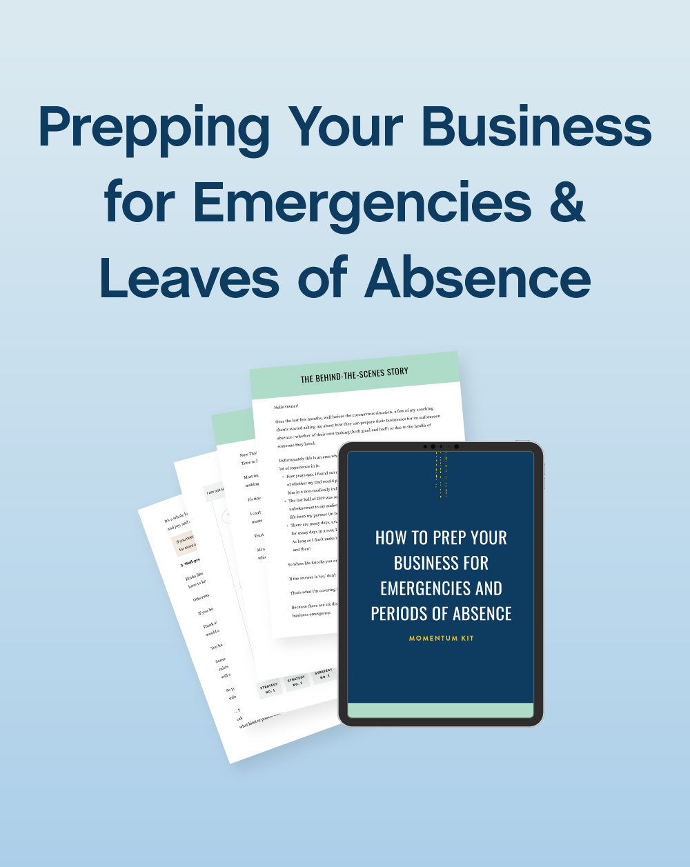 Prepping Your Business for Emergencies & Leaves of Absence - The Contract Shop®